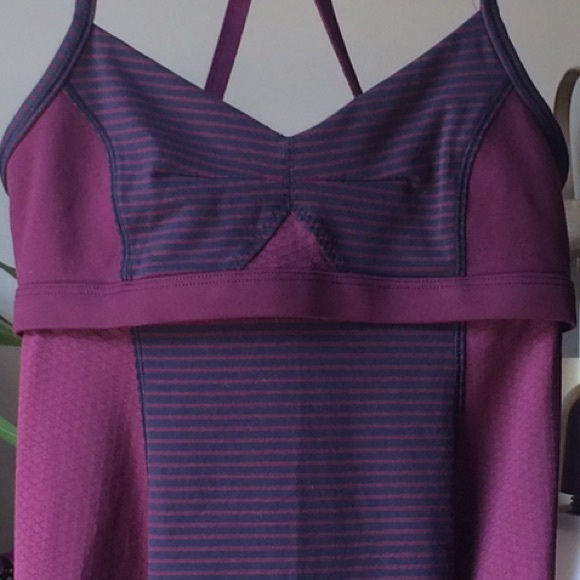 Plum lululemon strappy tank top - Picture 4 of 4